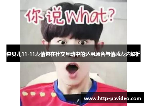 森贝儿11-11表情包在社交互动中的适用场合与情感表达解析